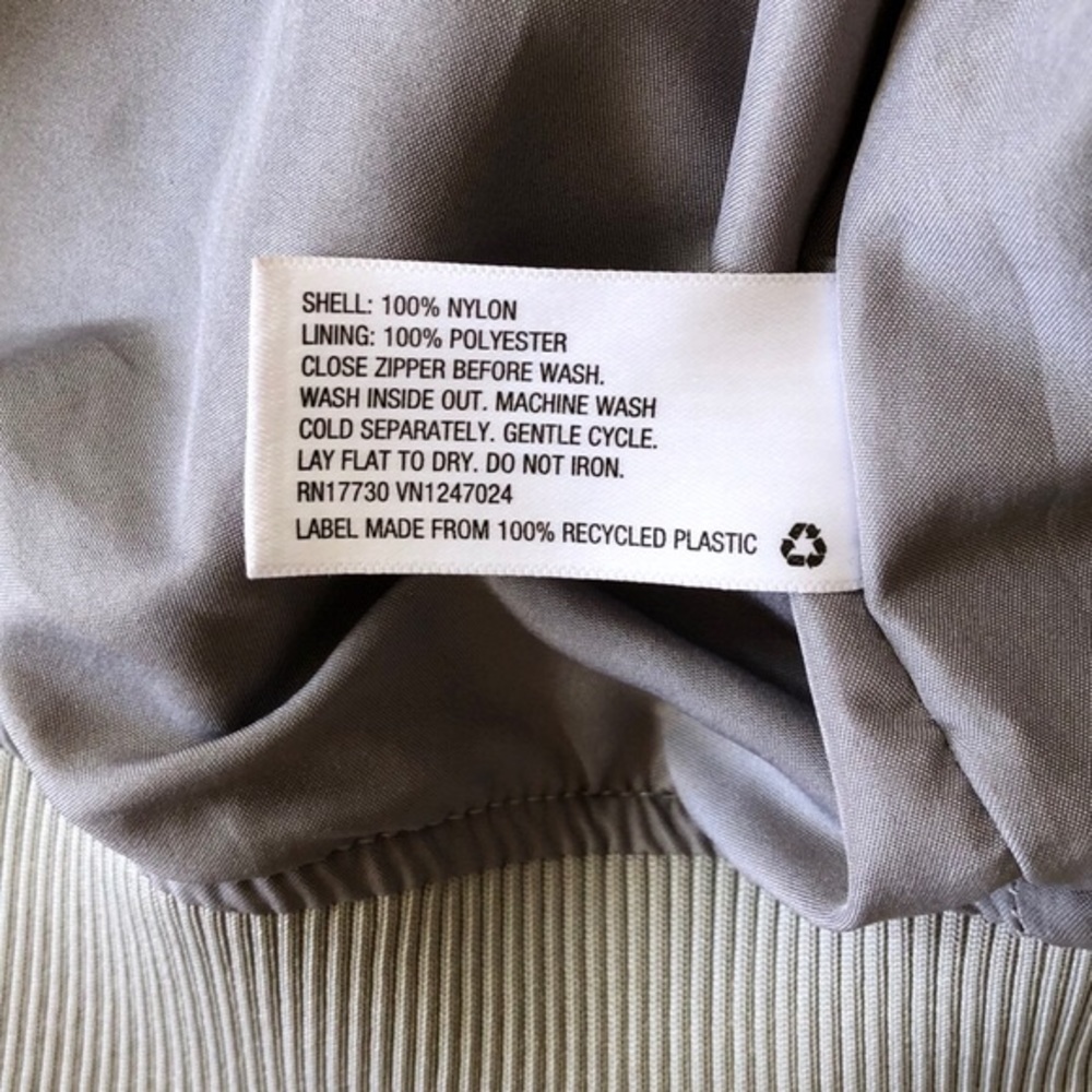 Hunter Silver Hooded Windbreaker Jacket Size Xl - image 7